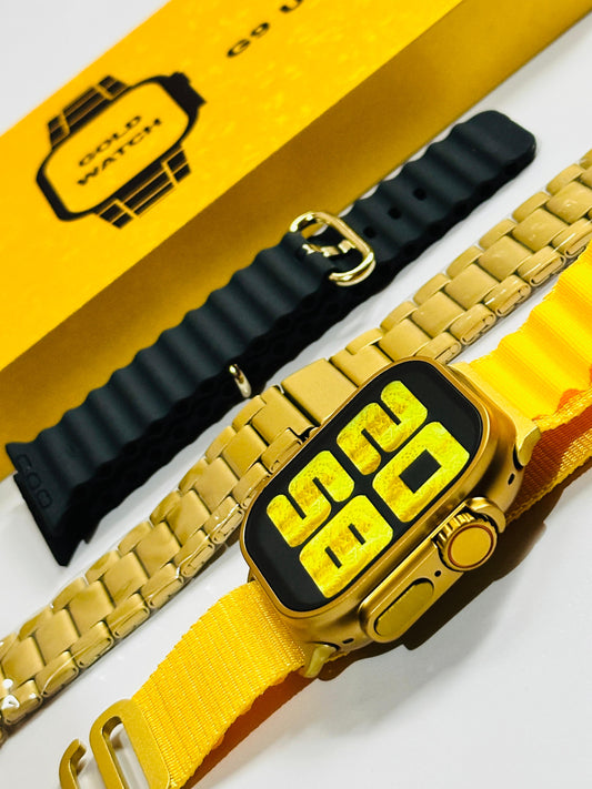 G9 Ultra Pro Smart Watch Golden Edition